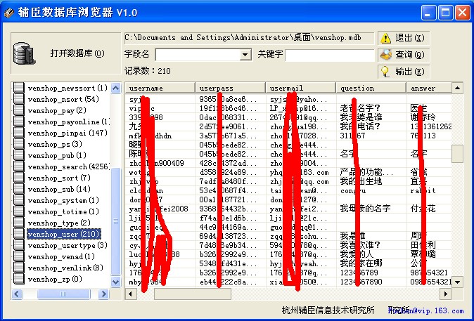 辅臣数据库浏览器 MDB数据库查看工具