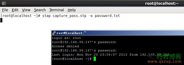 使用systemtap抓取ssh登录的用户名和密码