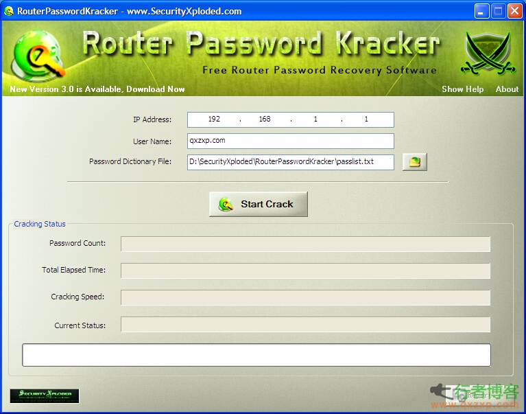 Router Password Kracker(路由器密码破解工具)