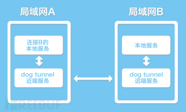  Dog tunnel P2P port mapping open source tool